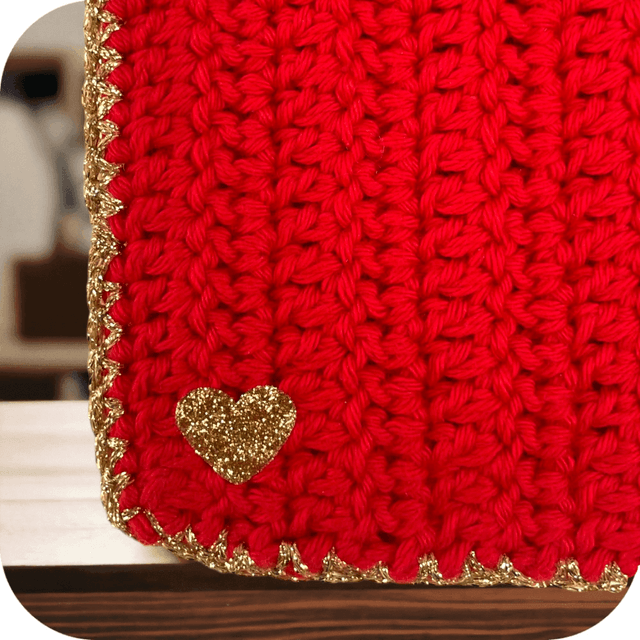 Manique rouge 